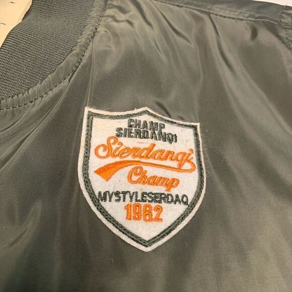 Ci Sono Olive Green Patch Jacket - Picture 3 of 9